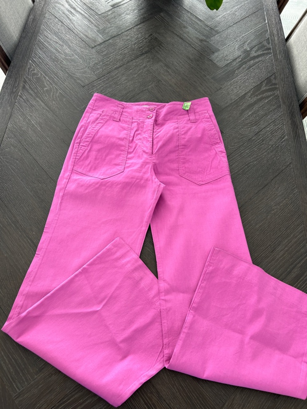 Anthropologie Maeve Pink Naomi stretch Trousers Pants